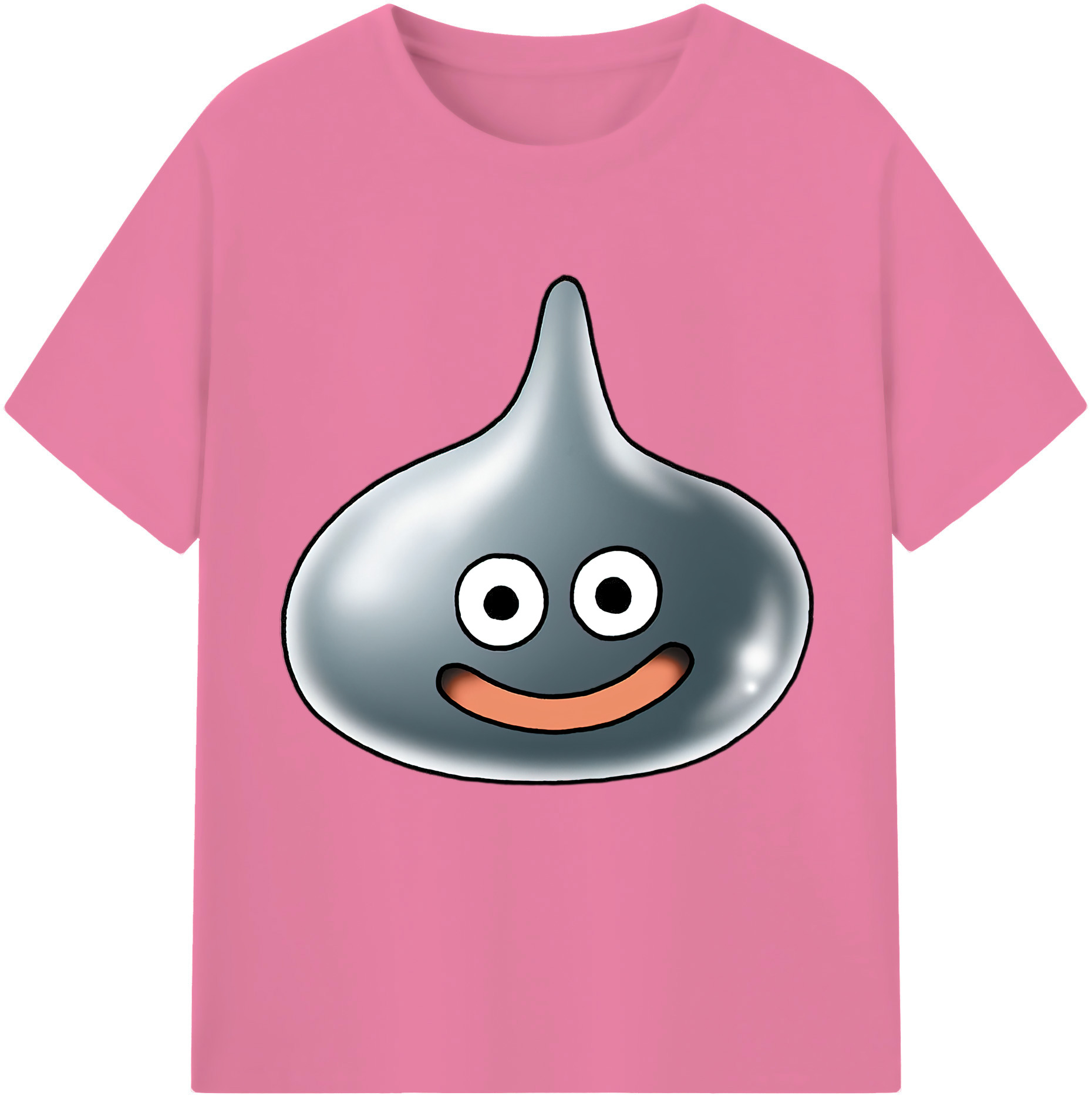 （画像用） ドラゴンクエスト Doragon Kuesuto Dragon Quest 綿100％半袖Tシャツ（フロントプリント）